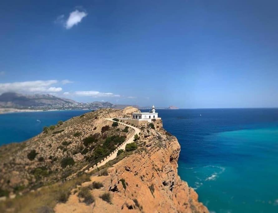 Cosy Flat With Magnificent Views In L'Albir Lägenhet El Albir Exteriör bild