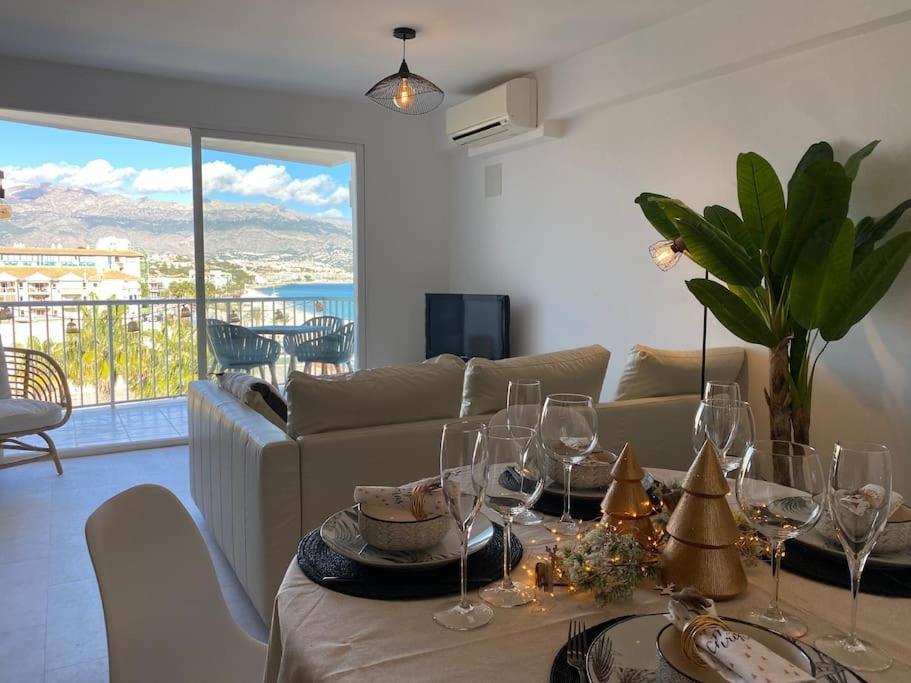 Cosy Flat With Magnificent Views In L'Albir Lägenhet El Albir Exteriör bild